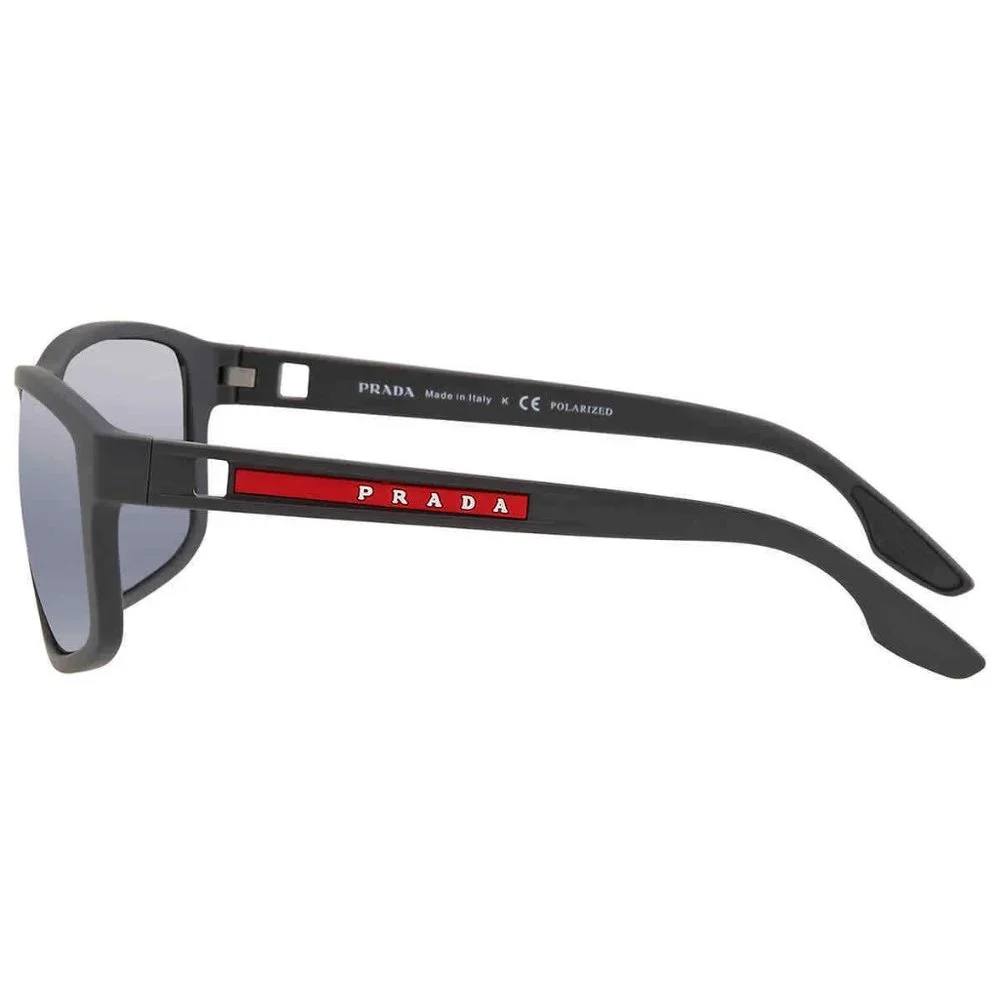 Sale! Prada Men's Polarized Mirror Silver Sunglasses